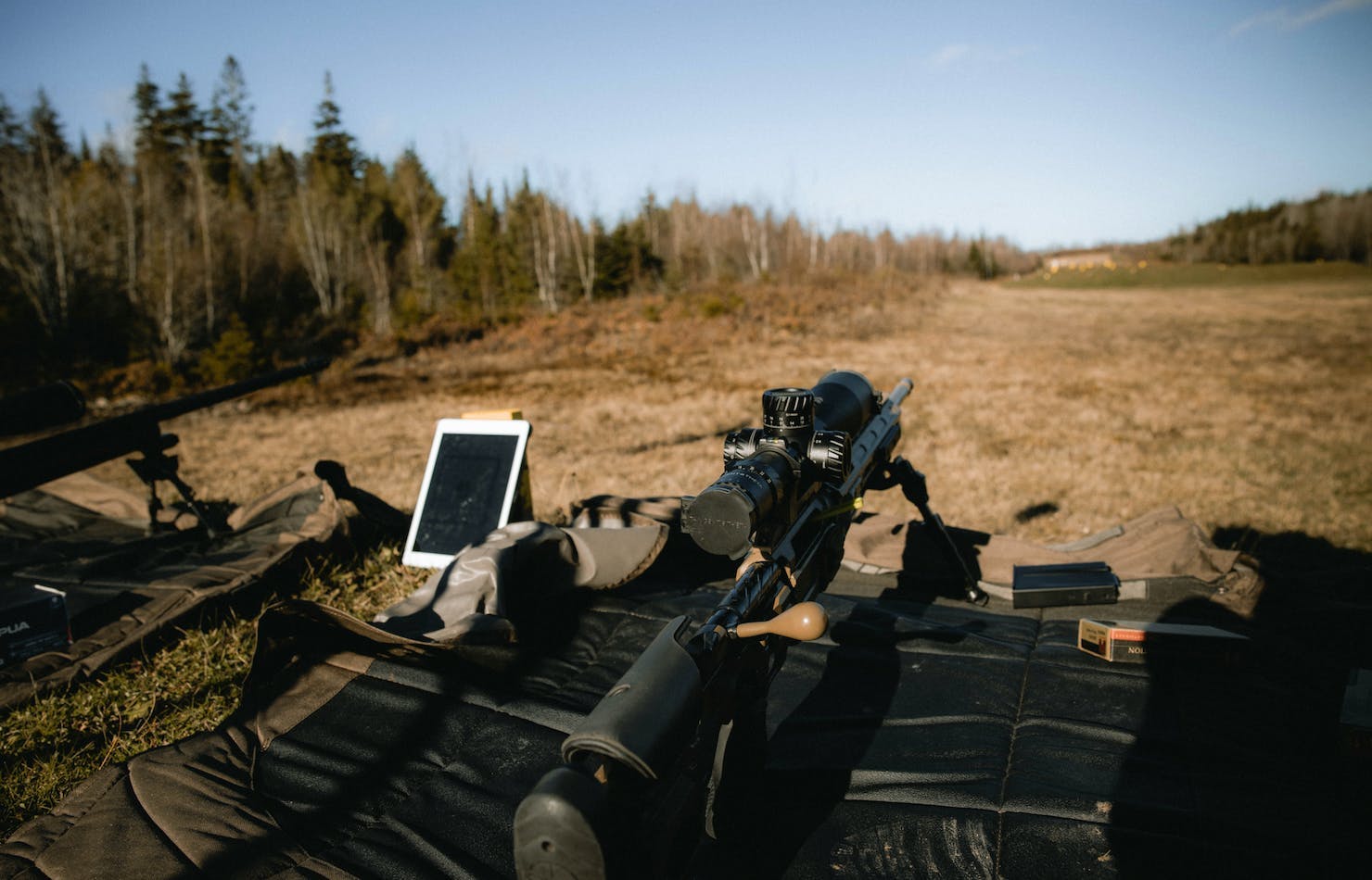 rifle scope field test